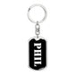 Phil v2 - Luxury Dog Tag Keychain