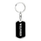 Wilford v2 - Luxury Dog Tag Keychain