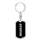 Antonio v2 - Luxury Dog Tag Keychain