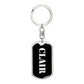 Clair v2 - Luxury Dog Tag Keychain
