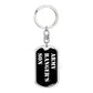 Army Ranger's Son v3 - Luxury Dog Tag Keychain