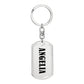 Angelia v01 - Luxury Dog Tag Keychain