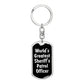 World's Greatest Sheriff's Patrol Officer v3 - Luxury Dog Tag Keychain