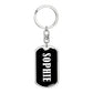 Sophie v03 - Luxury Dog Tag Keychain