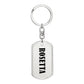 Rosetta v01 - Luxury Dog Tag Keychain