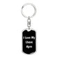 Love My Lhasa Apso v6 - Luxury Dog Tag Keychain