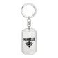 Michele v01a - Luxury Dog Tag Keychain