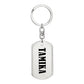 Tamika v01 - Luxury Dog Tag Keychain