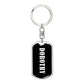 Dorothy v01w - Luxury Dog Tag Keychain