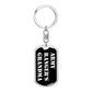 Army Ranger's Grandma v3 - Luxury Dog Tag Keychain