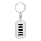 Jodie v01 - Luxury Dog Tag Keychain