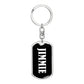 Jimmie v03 - Luxury Dog Tag Keychain