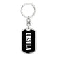 Ursula v03 - Luxury Dog Tag Keychain