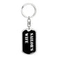 Sailor's Wife v3 - Luxury Dog Tag Keychain
