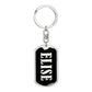 Elise v02 - Luxury Dog Tag Keychain