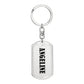 Angeline v01 - Luxury Dog Tag Keychain