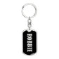 Robbie v02 - Luxury Dog Tag Keychain