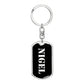 Nigel v2 - Luxury Dog Tag Keychain
