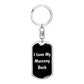 Love My Muscovy Duck v3 - Luxury Dog Tag Keychain
