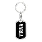 Marla v03 - Luxury Dog Tag Keychain