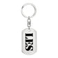 Les - Luxury Dog Tag Keychain