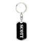 Scott v2 - Luxury Dog Tag Keychain