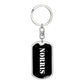 Norris v2 - Luxury Dog Tag Keychain