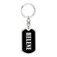 Helene v02 - Luxury Dog Tag Keychain
