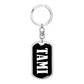 Tami v03 - Luxury Dog Tag Keychain