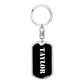 Taylor v2 - Luxury Dog Tag Keychain