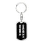 Soldier's Mother v3 - Luxury Dog Tag Keychain