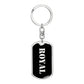Royal v2 - Luxury Dog Tag Keychain