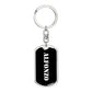 Alfonzo v3 - Luxury Dog Tag Keychain