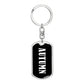 Autumn v03 - Luxury Dog Tag Keychain