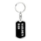 Sailor's Dad v3 - Luxury Dog Tag Keychain