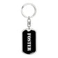Foster v3 - Luxury Dog Tag Keychain