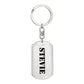 Stevie - Luxury Dog Tag Keychain
