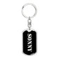 Sonny v2 - Luxury Dog Tag Keychain
