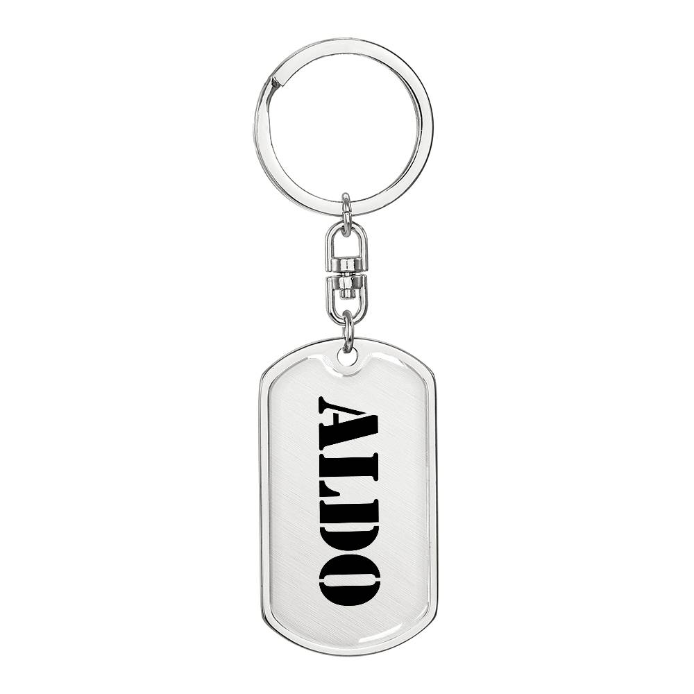 Aldo - Luxury Dog Tag Keychain