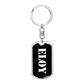 Eloy v3 - Luxury Dog Tag Keychain