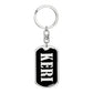 Keri v02 - Luxury Dog Tag Keychain