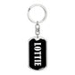 Lottie v03 - Luxury Dog Tag Keychain