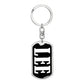 Lee v01w - Luxury Dog Tag Keychain
