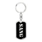 Sang v2 - Luxury Dog Tag Keychain