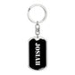 Josiah v2 - Luxury Dog Tag Keychain