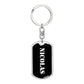 Nicolas v2 - Luxury Dog Tag Keychain