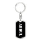 Abdul v3 - Luxury Dog Tag Keychain
