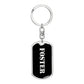 Foster v2 - Luxury Dog Tag Keychain