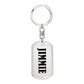 Jimmie v01 - Luxury Dog Tag Keychain