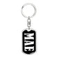 Mae v01w - Luxury Dog Tag Keychain